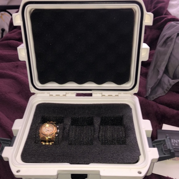 Womens Invicta bolt zeus gold Jason Taylor Limited Edition #14608 VERY RARE - Picture 8 of 17